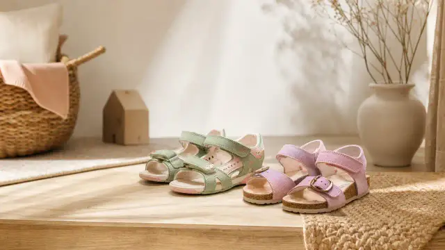 Sandaler med åben tå